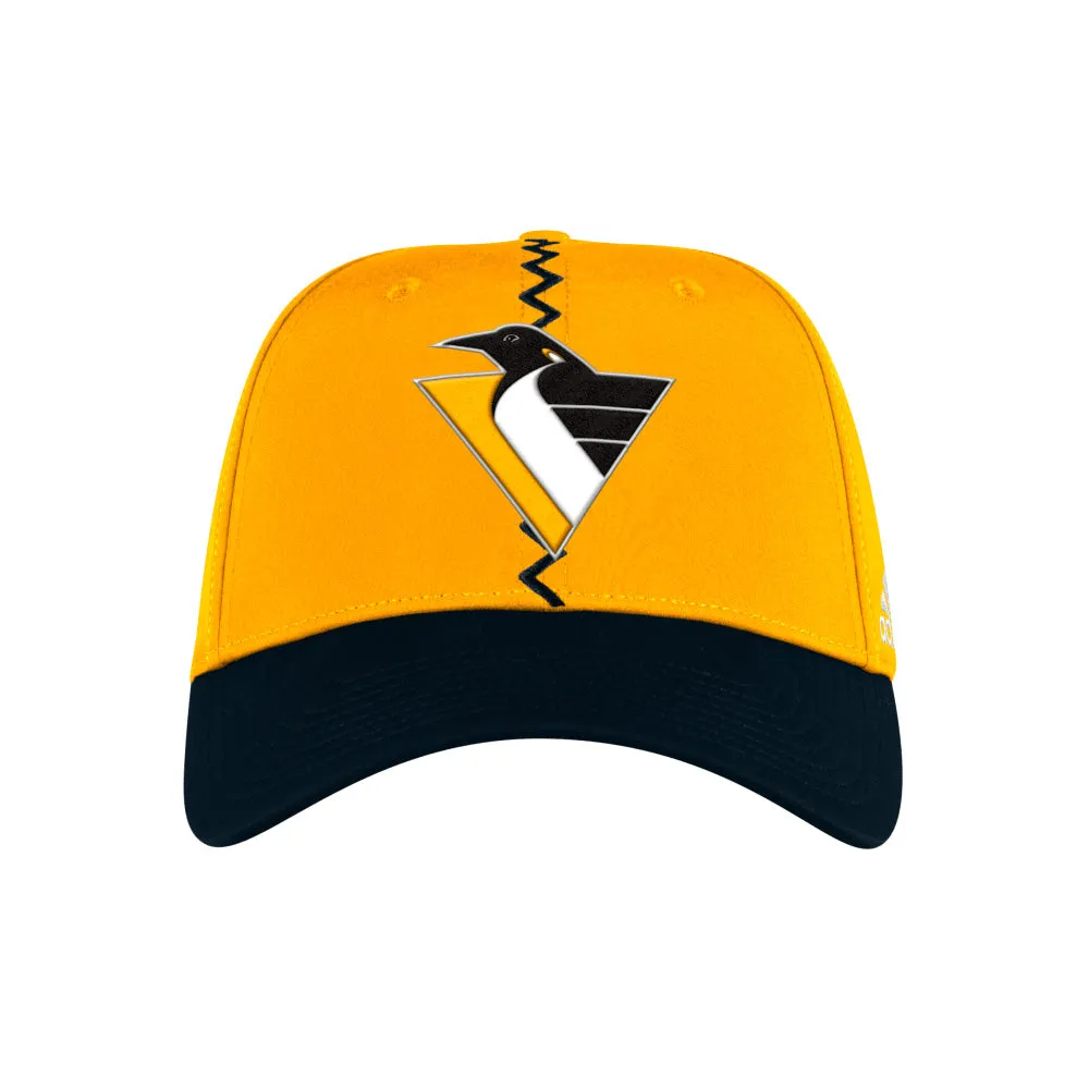 ADIDAS PITTSBURGH PENGUINS REVERSE RETRO 2.0 ADULT STRETCH HAT sold by Pro Hockey Life