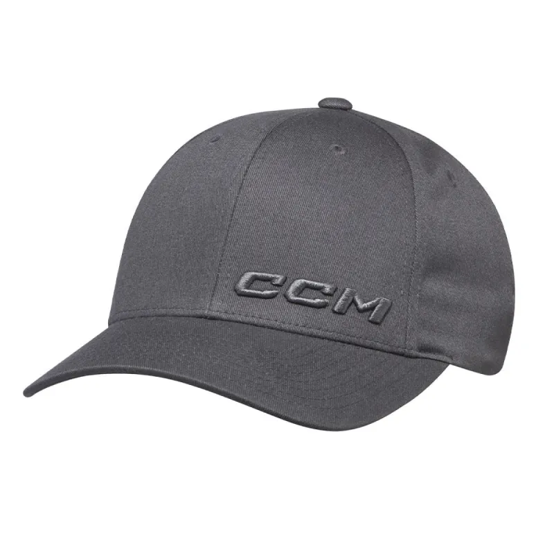 CCM Core Structured Grey Adjustable Hat sold by Pro Hockey Life