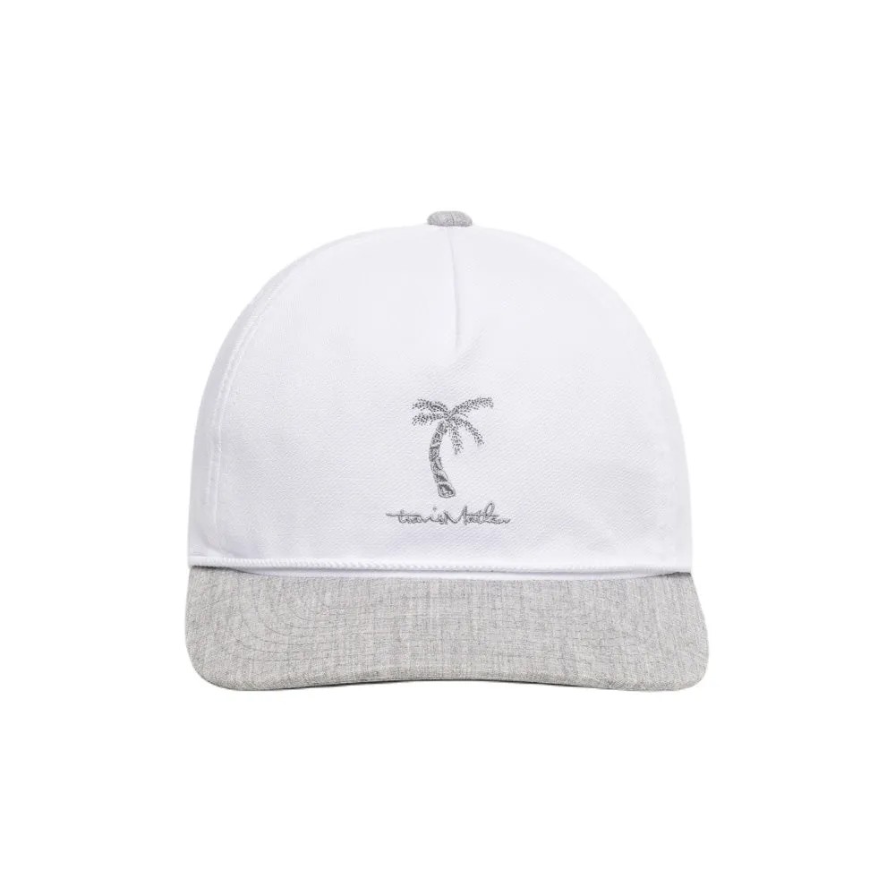 TRAVIS MATHEW HIGHEST PEAK WHITE SNAPBACK HAT sold by Pro Hockey Life product image thumbnail 2