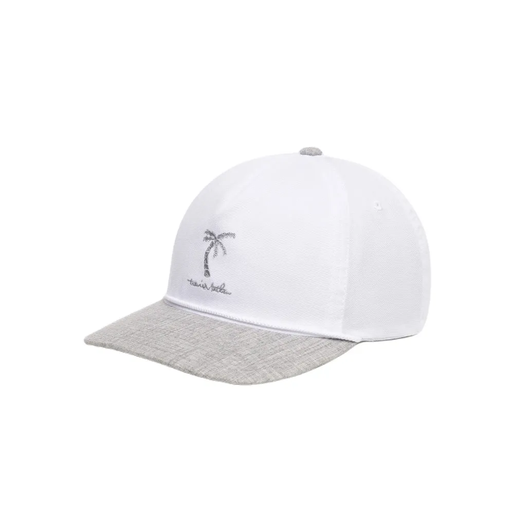 TRAVIS MATHEW HIGHEST PEAK WHITE SNAPBACK HAT sold by Pro Hockey Life