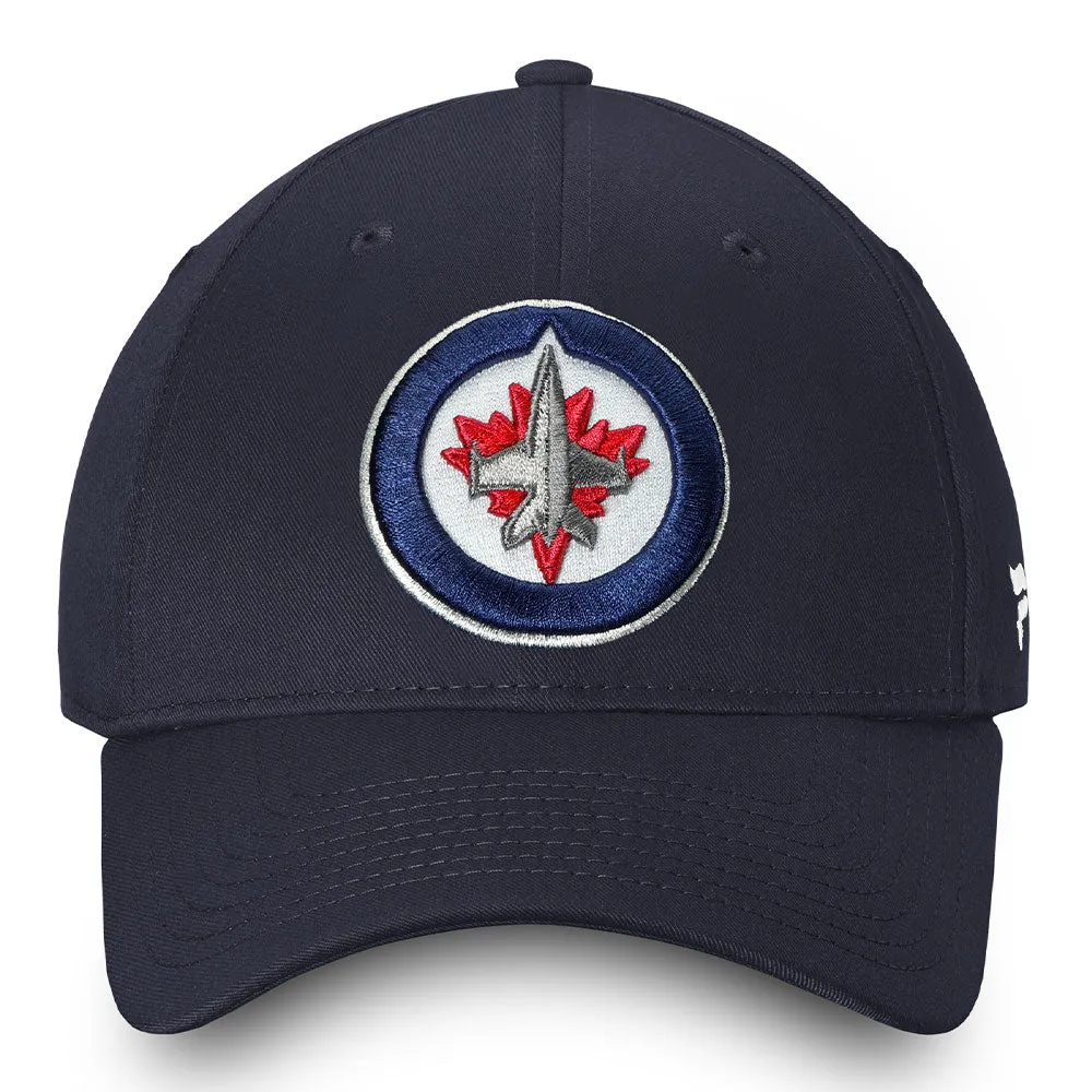 Fanatics Winnipeg Jets Primary Logo Snapback Hat sold by Pro Hockey Life product image thumbnail 2