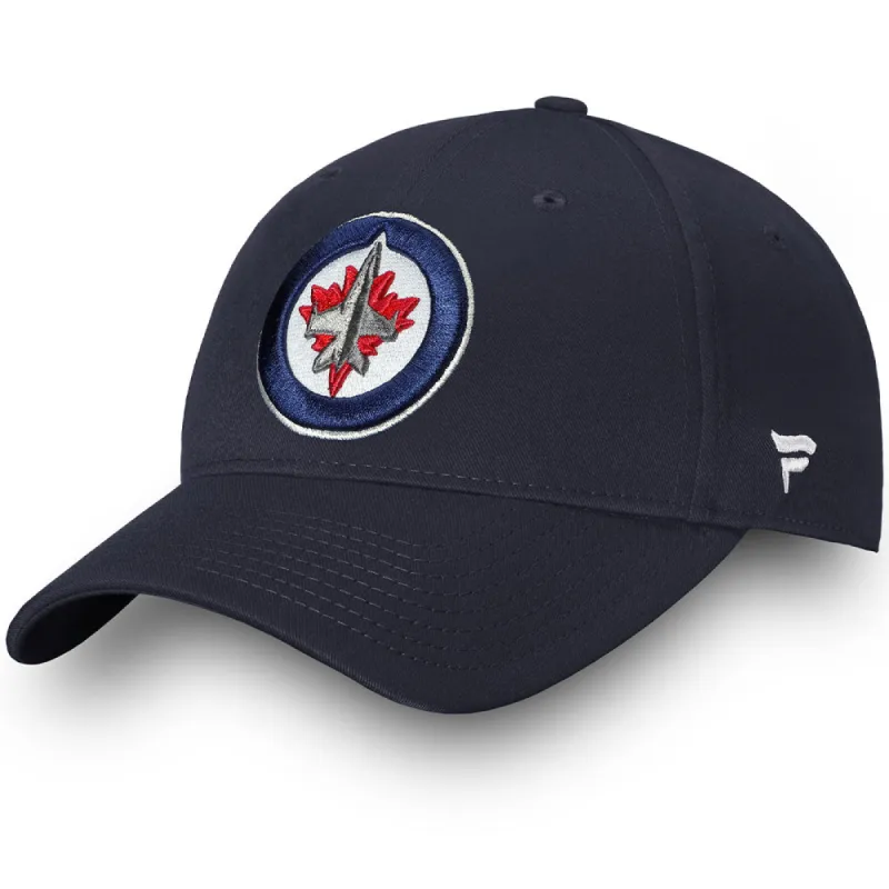 Fanatics Winnipeg Jets Primary Logo Snapback Hat sold by Pro Hockey Life