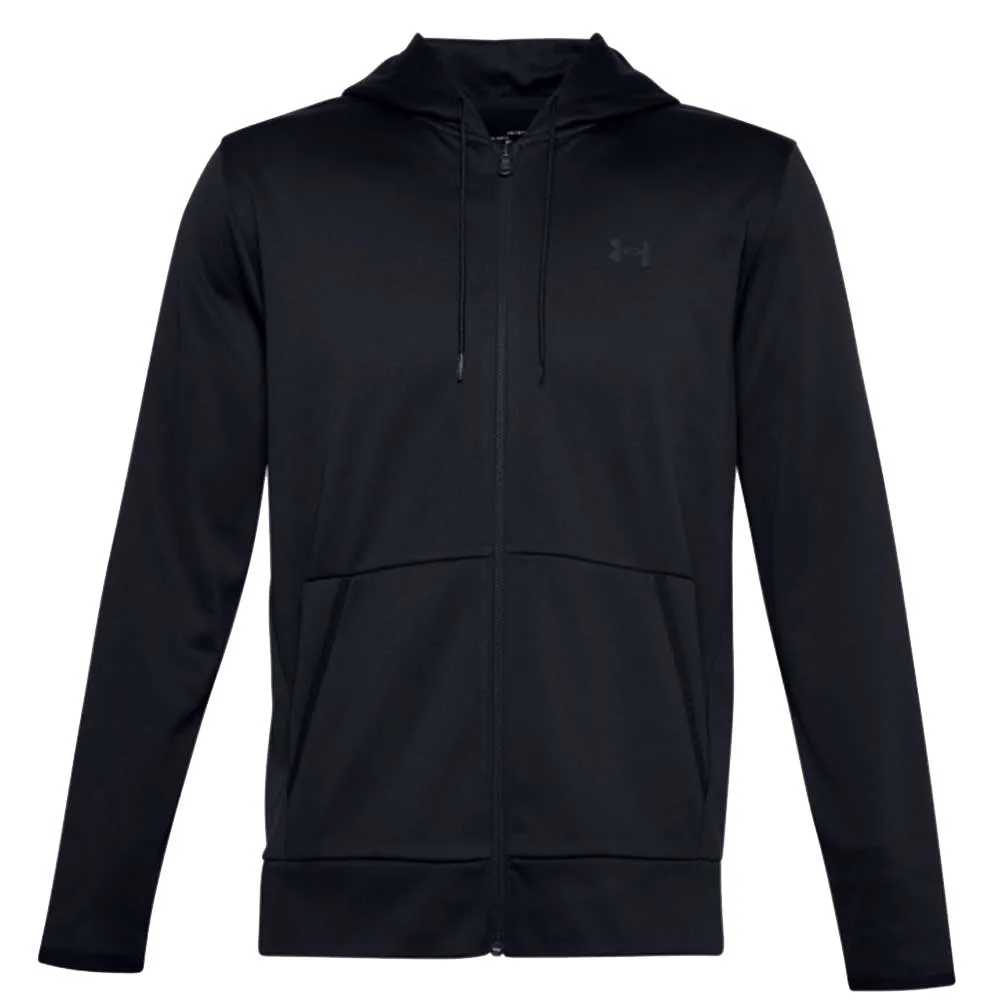 Under Armour Men'S Armour Fleece Full Zip Hoodie - Black sold by Pro Hockey Life