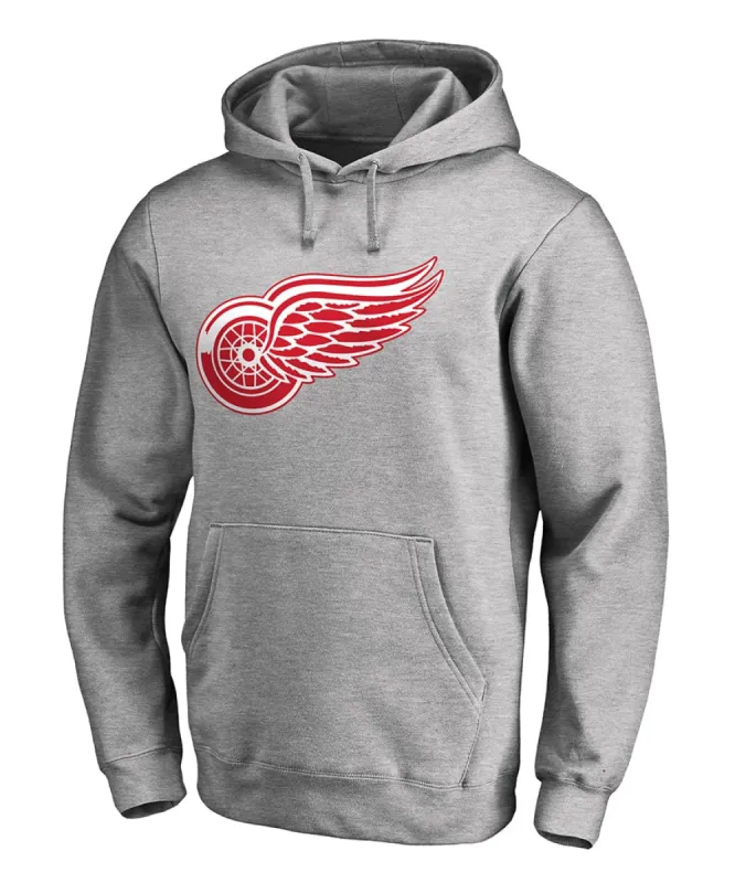 DETROIT RED WINGS FANATICS MEN'S PRIMARY LOGO HOODIE sold by Pro Hockey Life
