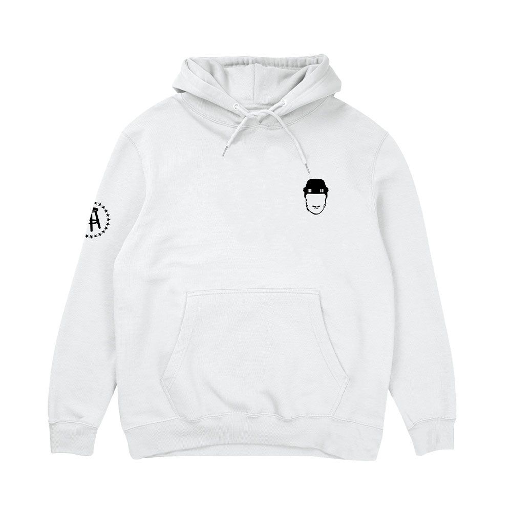 SPITTIN CHICLETS REPEAT HOODIE - WHITE sold by Pro Hockey Life
