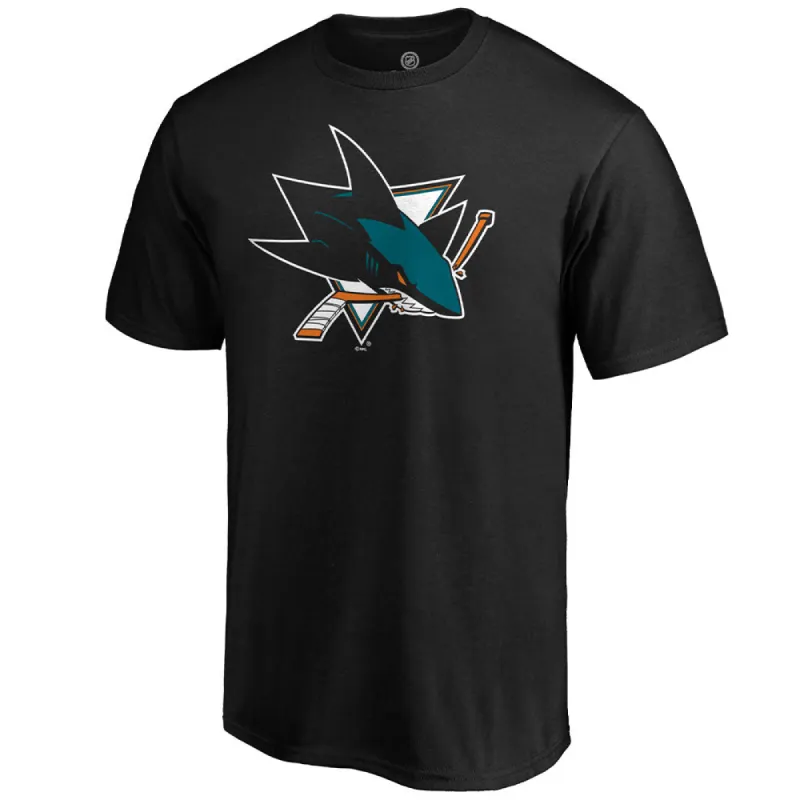 San Jose Sharks Fanatics Adult Primary Logo Shirt sold by Pro Hockey Life