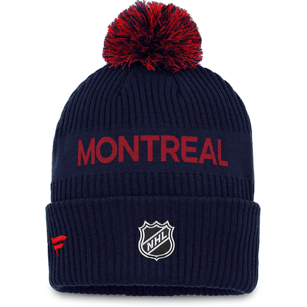 FANATICS MONTREAL CANADIENS AP DRAFT CUF POM TOQUE sold by Pro Hockey Life product image thumbnail 2