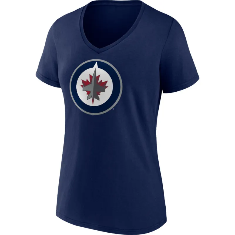 Fanatics Winnipeg Jets Primary Logo Women'S T Shirt sold by Pro Hockey Life