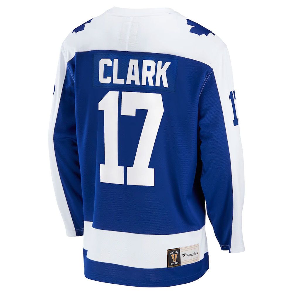 WENDEL CLARK TORONTO MAPLE LEAFS FANATICS MEN'S HERITAGE BREAKAWAY JERSEY sold by Pro Hockey Life