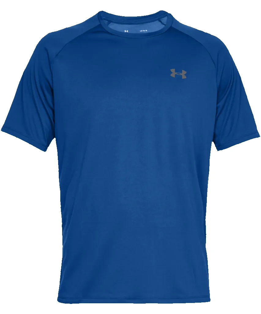 UNDER ARMOUR TECH ADULT T SHIRT - BLUE sold by Pro Hockey Life