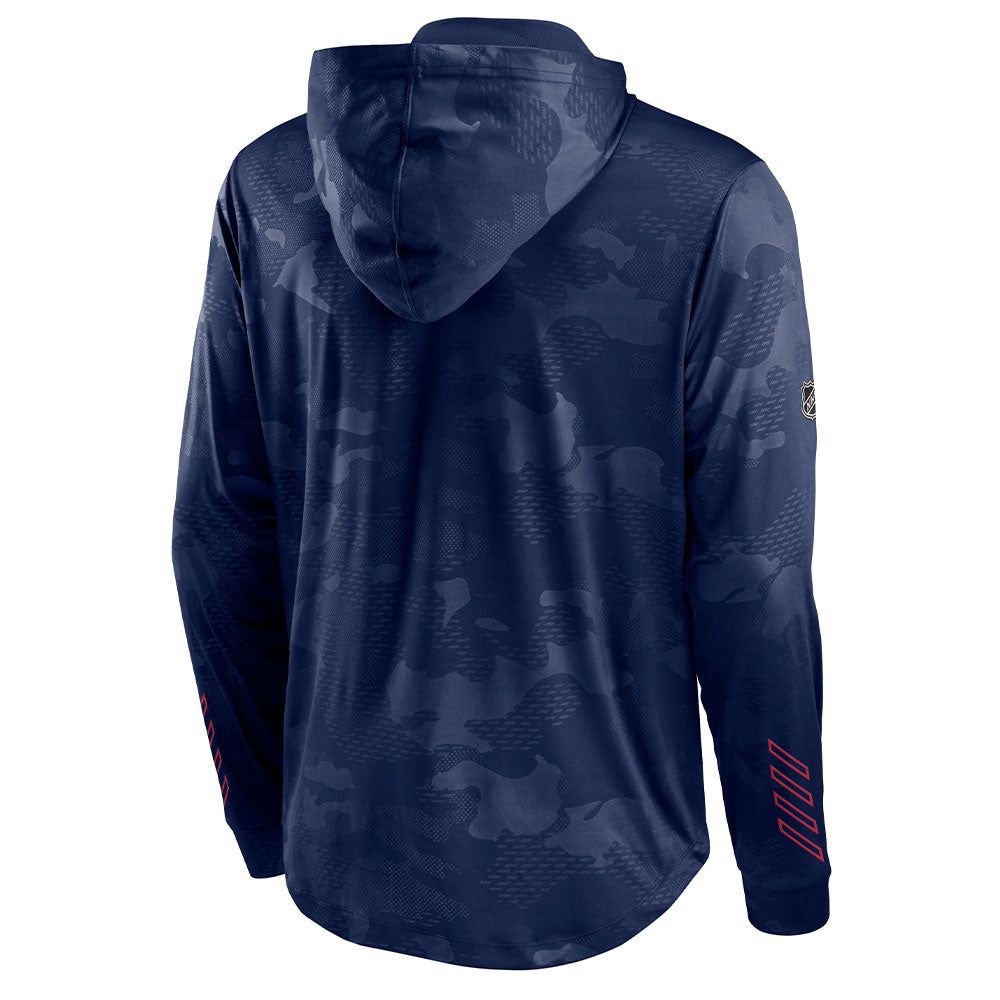 MONTREAL CANADIENS FANATICS MEN'S AUTHENTIC PRO LOCKER ROOM LIGHTWEIGHT CAMO HOODIE sold by Pro Hockey Life product image thumbnail 2