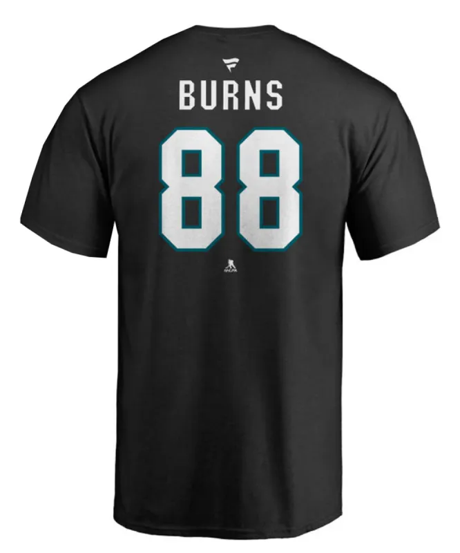 BRENT BURNS SAN JOSE SHARKS FANATICS MEN'S NAME & NUMBER T SHIRT sold by Pro Hockey Life