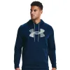 Under Armour Men'S Armour Fleece Big Logo Hoodie - Navy/Black sold by Pro Hockey Life