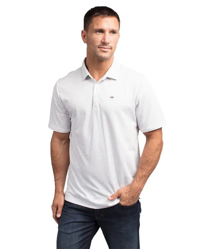 TRAVISMATHEW ADULT CLASSY POLO - WHITE sold by Pro Hockey Life