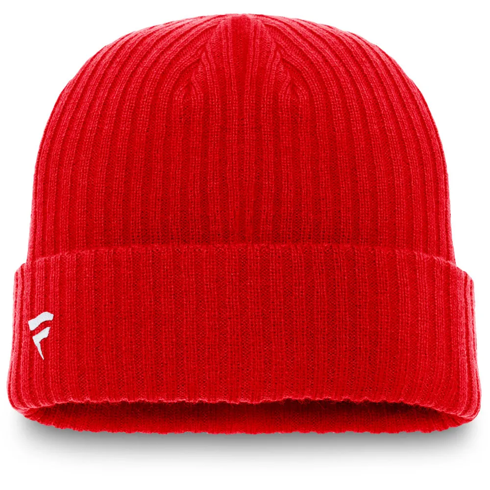 Fanatics Chicago Blackhawks Core Knit Toque Red sold by Pro Hockey Life product image thumbnail 2