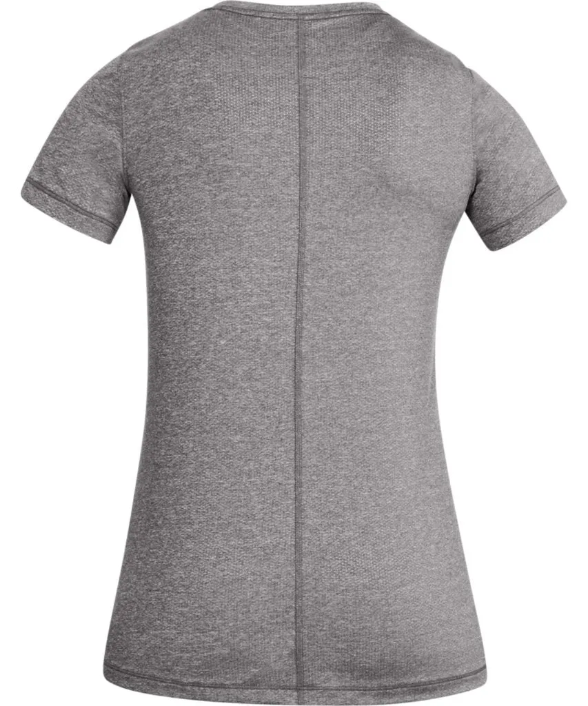 Under Armour Women'S Heatgear T Shirt- Grey sold by Pro Hockey Life product image thumbnail 2