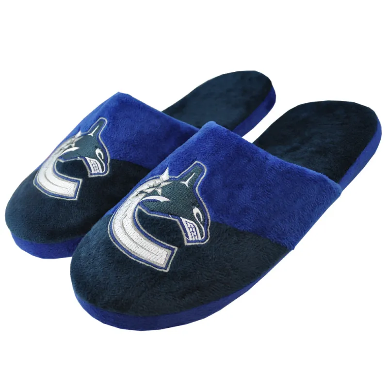 Vancouver Canucks Big Logo Slippers sold by Pro Hockey Life