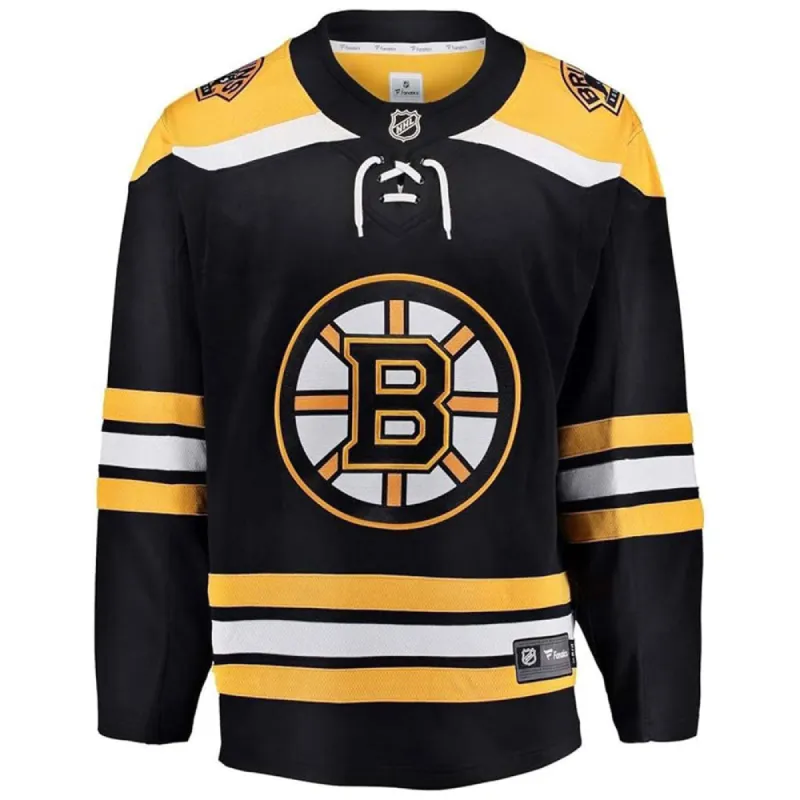 Fanatics Boston Bruins Adult Home Breakaway Jersey sold by Pro Hockey Life