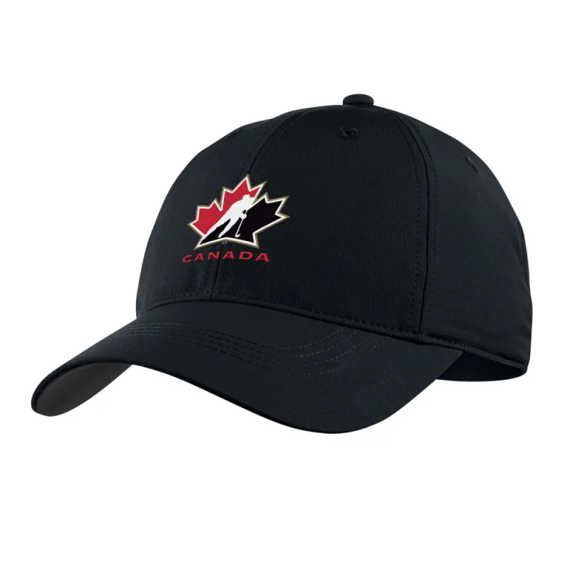 NIKE TEAM CANADA L91 PERFORMANCE BLACK HAT sold by Pro Hockey Life