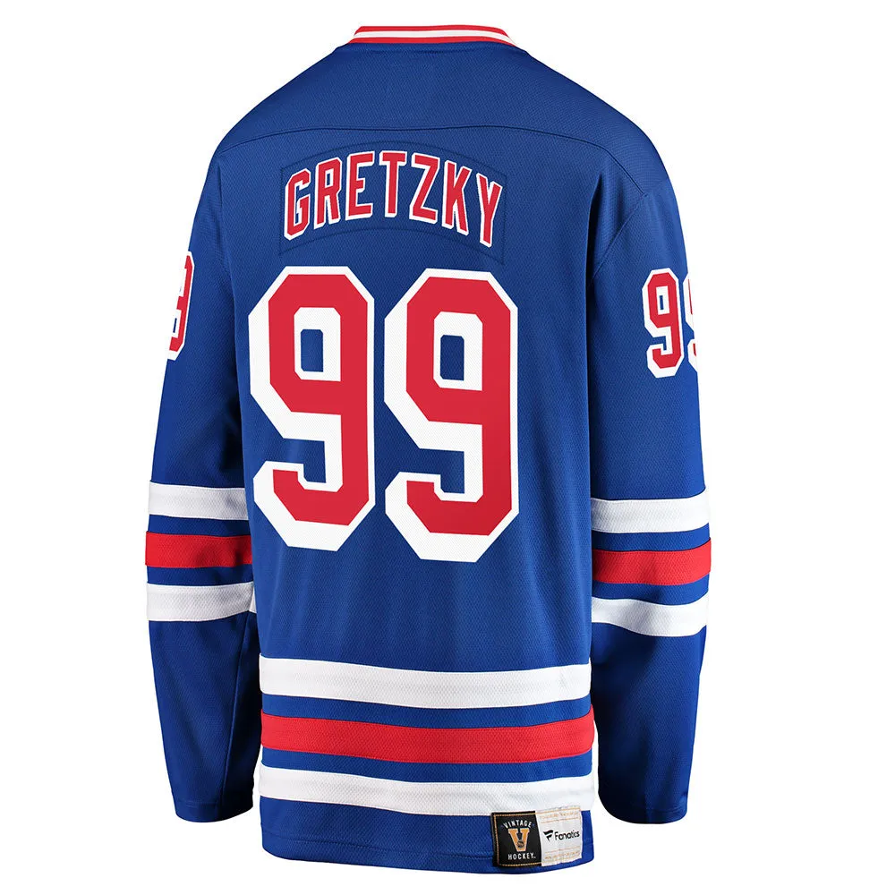 Wayne Gretzky New York Rangers Fanatics Men'S Heritage Breakaway Jersey sold by Pro Hockey Life