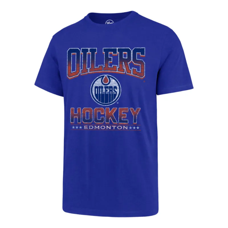 EDMONTON OILERS INNER FADE BLUE T SHIRT sold by Pro Hockey Life