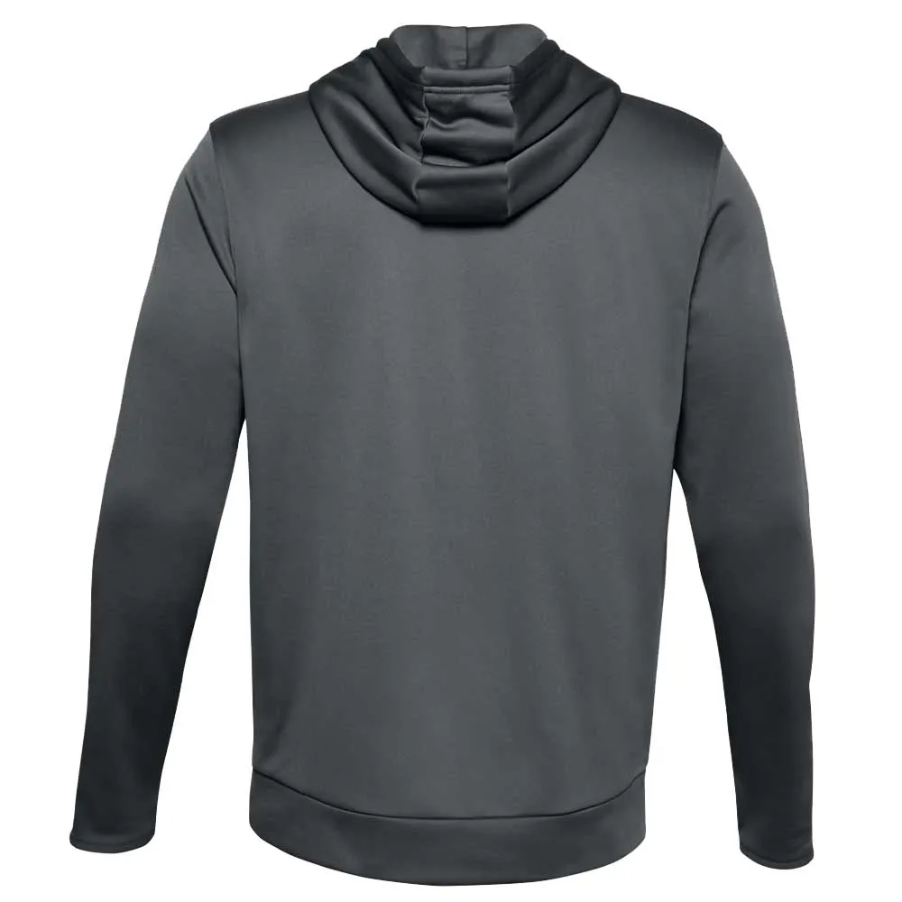 Under Armour Men'S Armour Fleece Big Logo Hoodie - Grey/White sold by Pro Hockey Life product image thumbnail 2