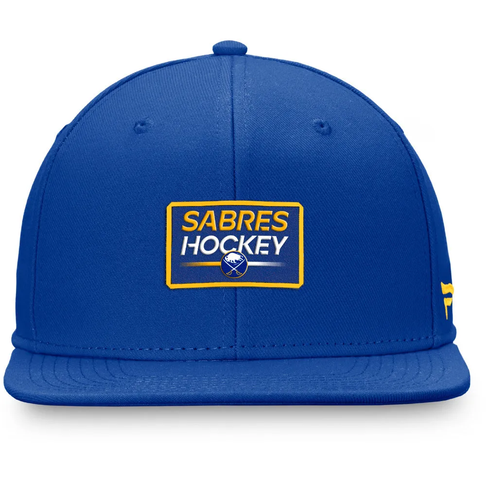 Fanatics Buffalo Sabres Authentic Pro Prime Flat Brim Snapback Hat sold by Pro Hockey Life product image thumbnail 2