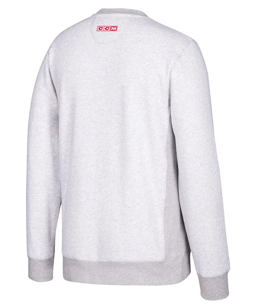 CALGARY FLAMES CCM MEN'S FINISHED FLEECE CREW SHIRT sold by Pro Hockey Life product image thumbnail 2