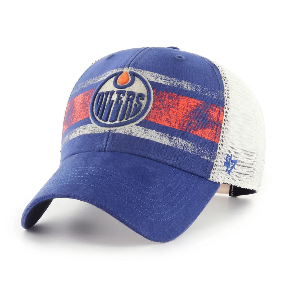 EDMONTON OILERS INTERLUDE BLUE/WHITE HAT sold by Pro Hockey Life