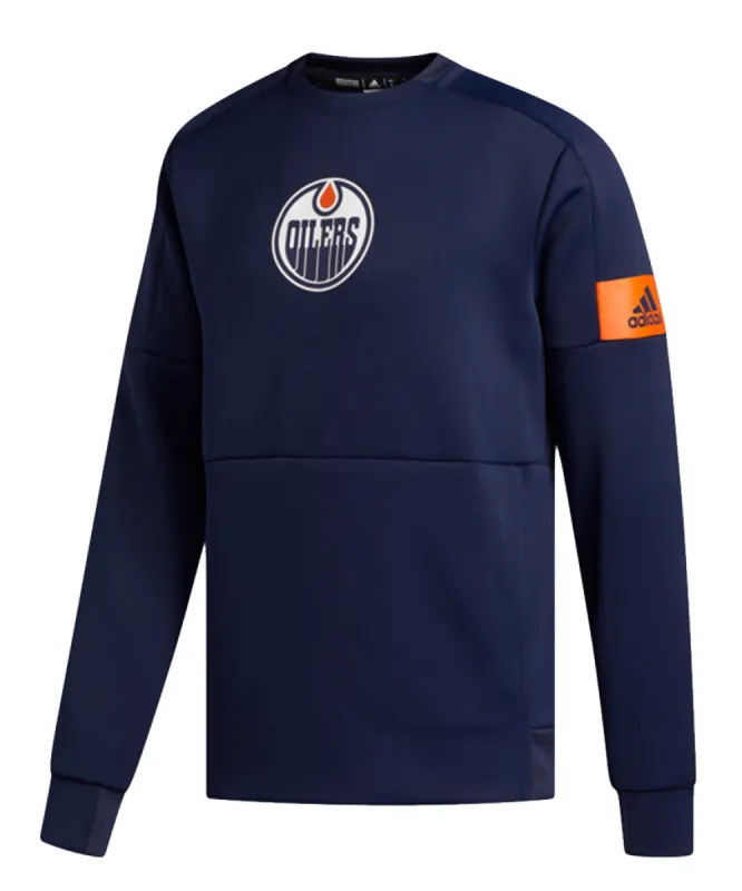 EDMONTON OILERS ADIDAS MEN'S GAME MODE CREW SHIRT sold by Pro Hockey Life