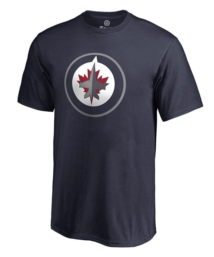 WINNIPEG JETS FANATICS MEN'S PRIMARY LOGO T SHIRT sold by Pro Hockey Life