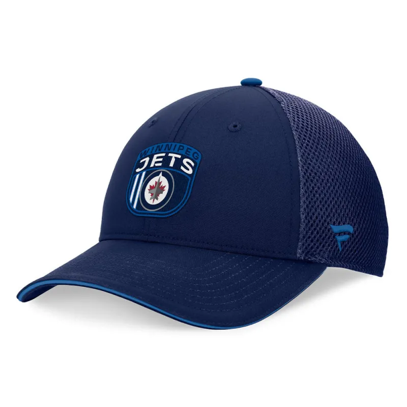 Fanatics Winnipeg Jets Authentic Pro 2024 Draft Trucker Hat sold by Pro Hockey Life