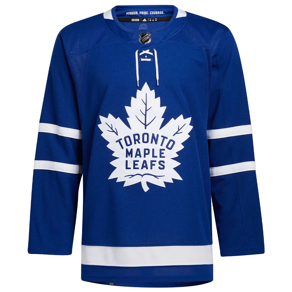 Toronto Maple Leafs Adidas Adizero Primegreen Authentic Blue Home Jersey sold by Pro Hockey Life