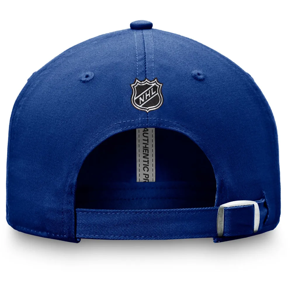 FANATICS EDMONTON OILERS AUTHENTIC PRO RINK ADJUSTABLE HAT sold by Pro Hockey Life product image thumbnail 4