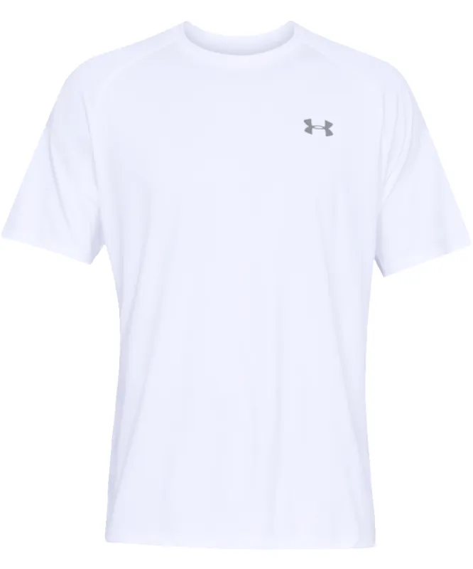 UNDER ARMOUR TECH ADULT T SHIRT - WHITE sold by Pro Hockey Life