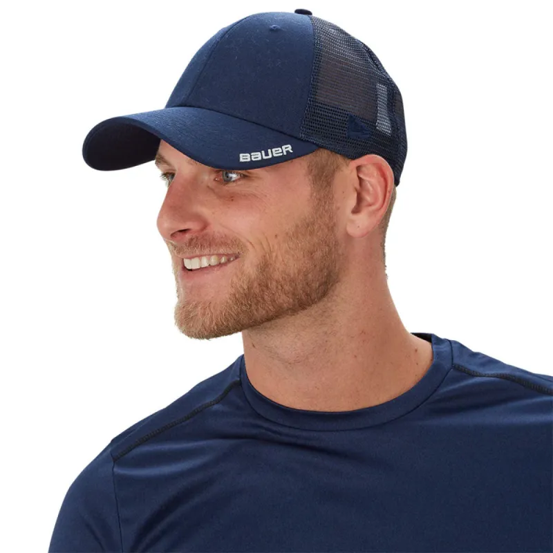 BAUER NE TEAM 9FORTY NAVY ADJUSTABLE HAT sold by Pro Hockey Life