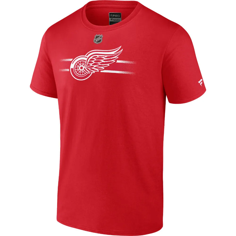 FANATICS DETROIT RED WINGS ADULT AUTHENTIC PRO SEC T SHIRT sold by Pro Hockey Life