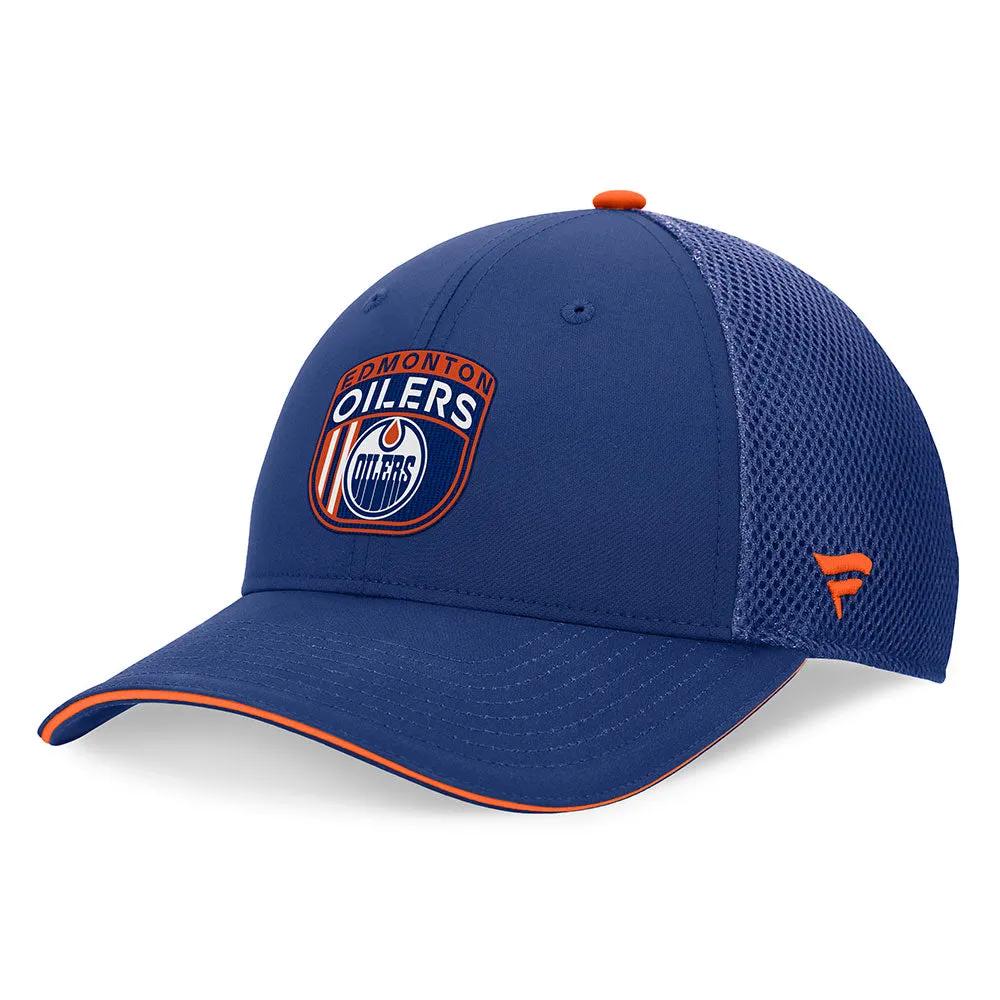 FANATICS EDMONTON OILERS AUTHENTIC PRO 2024 DRAFT TRUCKER HAT sold by Pro Hockey Life