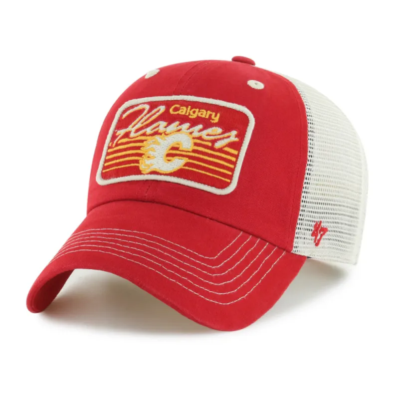 Calgary Flames Five Points 47 Clean Up Hat made by 47