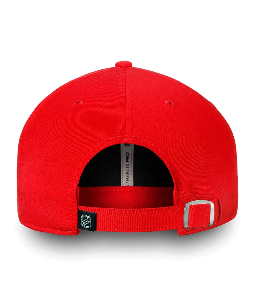 Calgary Flames Fanatics Men'S Rinkside Fundamental Adjustable Hat - Red sold by Pro Hockey Life product image thumbnail 2