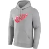 Fanatics Detroit Red Wings Primary Logo Grey Hoodie sold by Pro Hockey Life