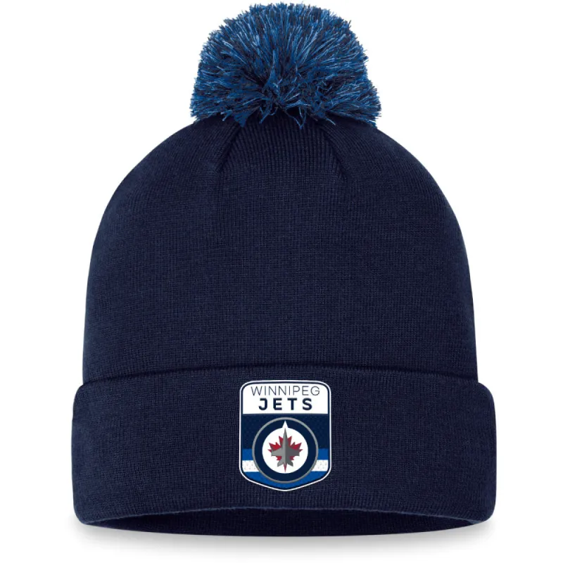 Fanatics Vancouver Canucks Draft Cuffed Pom Toque sold by Pro Hockey Life