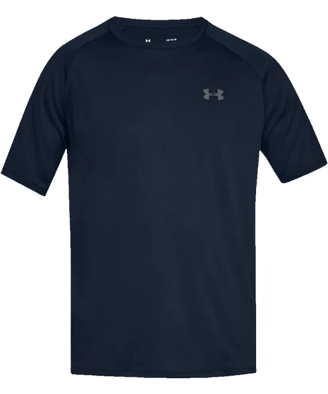 UNDER ARMOUR TECH ADULT T SHIRT - NAVY sold by Pro Hockey Life