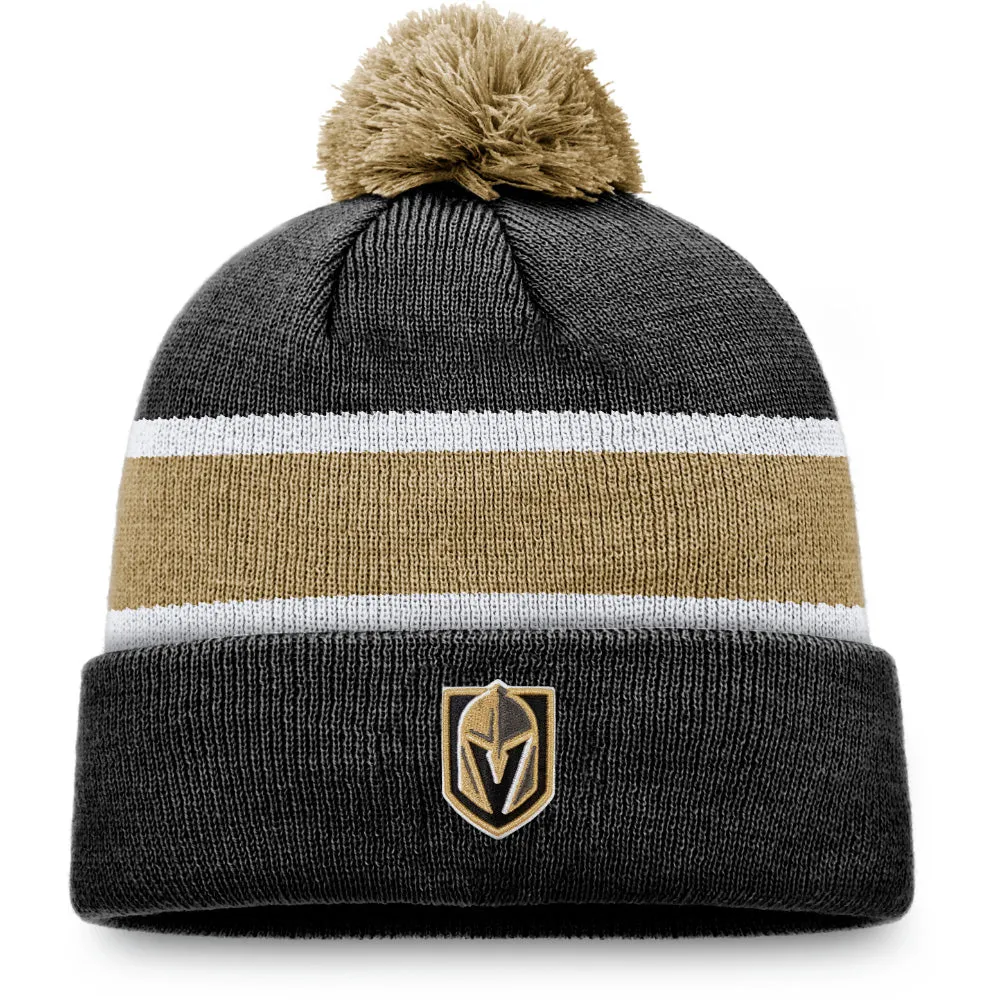 FANATICS VEGAS GOLDEN KNIGHTS BREAKAWAY CUFFED POM BEANIE sold by Pro Hockey Life