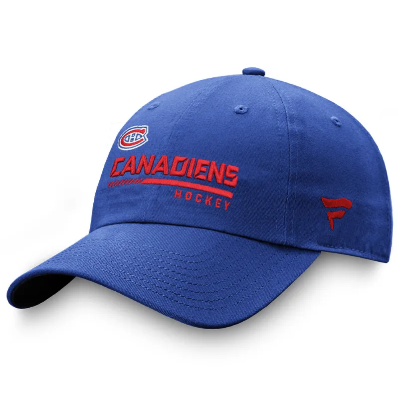 Montreal Canadiens Fanatics Men'S Authentic Pro Locker Room Unstructured Adjustable Hat sold by Pro Hockey Life