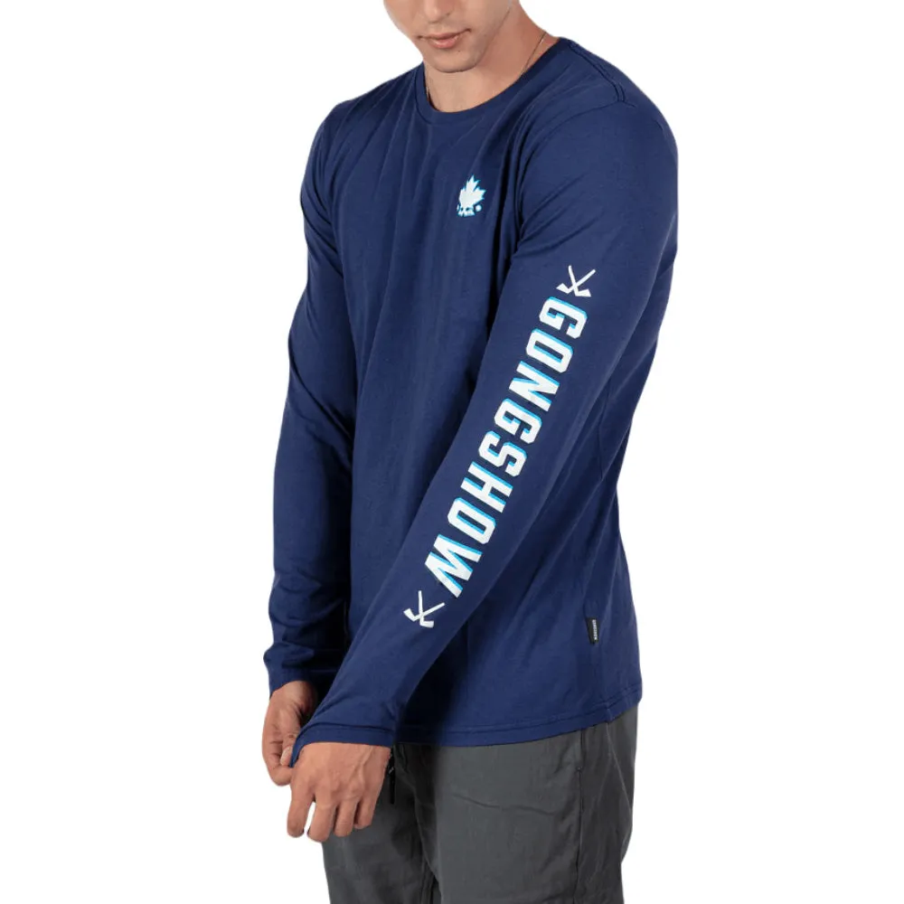 Gongshow 1St Round Standard Navy Long Sleeve Shirt sold by Pro Hockey Life product image thumbnail 4