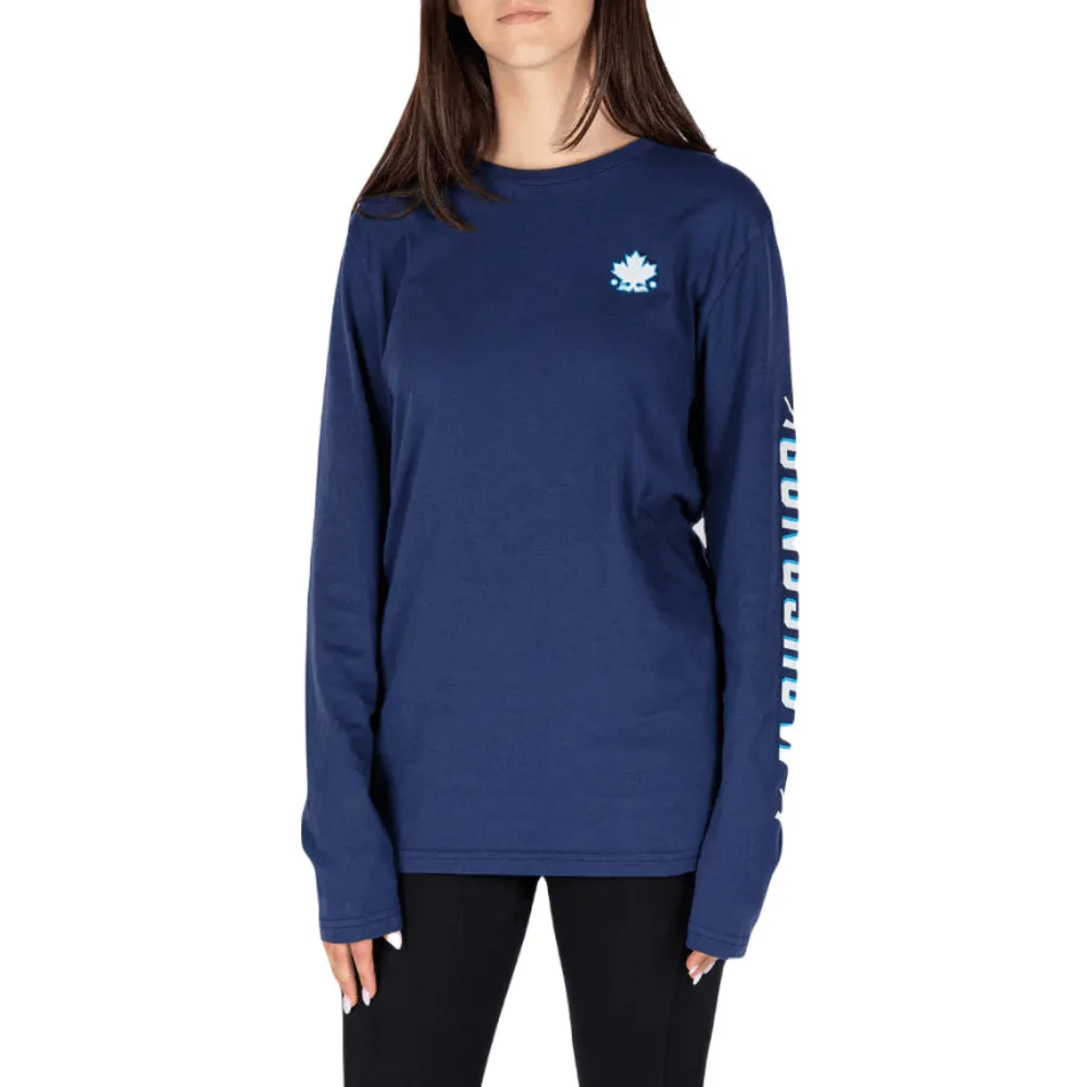 Gongshow 1St Round Standard Navy Long Sleeve Shirt sold by Pro Hockey Life product image thumbnail 2