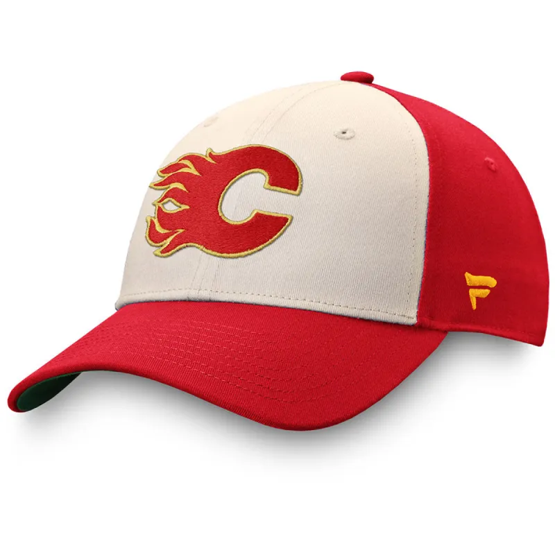 Calgary Flames Fanatics Men'S True Classics Structured Adjustable Snapback Hat sold by Pro Hockey Life