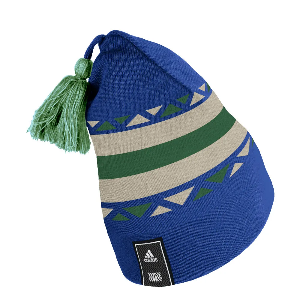ADIDAS VANCOUVER CANUCKS REVERSE RETRO ADULT BEANIE sold by Pro Hockey Life product image thumbnail 2