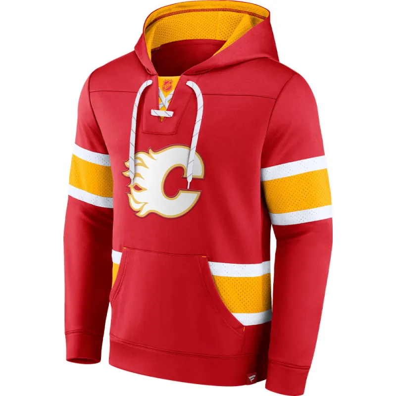 Fanatics Calgary Flames Iconic Nhl Exclusive Pullover Hoodie sold by Pro Hockey Life